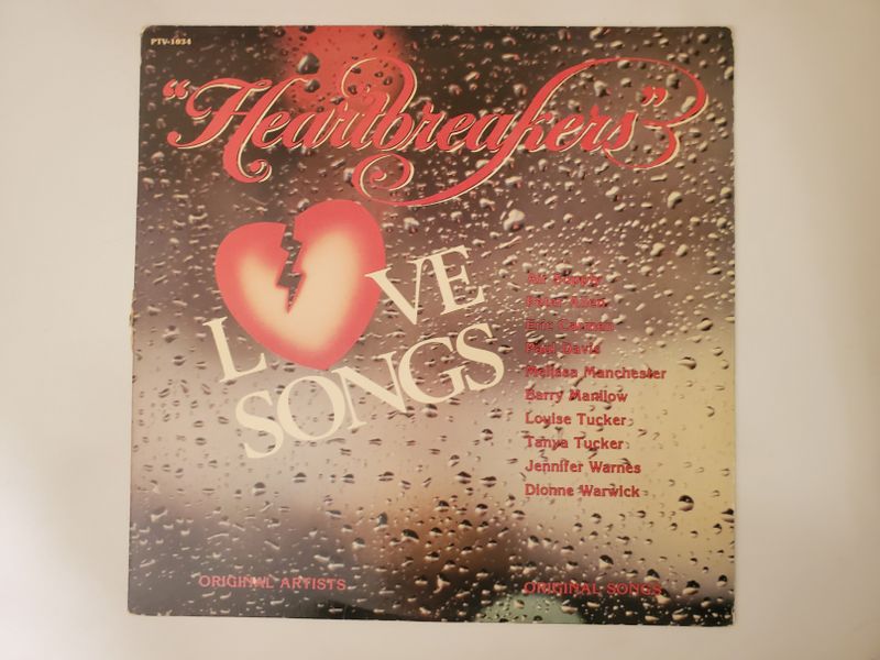 Various Artists Heartbreakers: Love Songs vinyl record